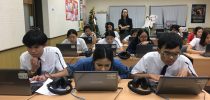 สถาบันภาษา ศิลปะและวัฒนธรรม จัดอบรมวิธีการใช้งานโปรแกรม English discoveries online และทำแบบทดสอบวัดระดับภาษาอังกฤษก่อนเรียน (Placement Test)