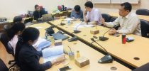 ประชุมคณะกรรมการศูนย์พัฒนาเครือข่ายความร่วมมือทางวิชาการด้านกฎหมายและการเมือง ครั้งที่ 1/2561