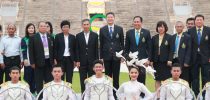 มหาวิทยาลัยสวนดุสิต ศูนย์การศึกษานอกที่ตั้ง นครนายก เข้าร่วมพิธีเปิดการแข่งขัน กีฬานักเรียนคนพิการแห่งชาติ ครั้งที่ 19