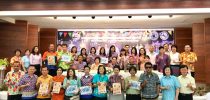 ดร.วรานี เวสสุนทรเทพ รองอธิการบดีฝ่ายวิทยาเขตสุพรรณบุรี เข้าร่วมการแถลงข่าว การจัดงาน “เย็นทั่วหล้า มหาสงกรานต์ สุพรรณบุรี”