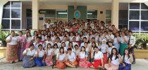 ศูนย์การศึกษานอกที่ตั้ง ตรัง จัดพิธีรดน้ำดำหัวขอพร ผู้อำนวยการศูนย์การศึกษานอกที่ตั้ง ตรัง และคณะผู้บริหาร