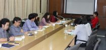 หลักสูตรนิเทศศาสตร์ มสด. ร่วมรับฟังความคิดเห็นในร่างหลักสูตรใหม่จากรองอธิการบดีฝ่ายวิชาการ