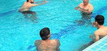 โครงการศูนย์บริหารกายเพื่อสุขภาพ อบรมการสอนว่ายน้ำให้กับครูสอนว่ายน้ำของศูนย์การศึกษานอกที่ตั้ง นครนายก