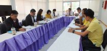 มหาวิทยาลัยสวนดุสิต ศูนย์การศึกษานอกที่ตั้ง นครนายก ประชุมร่วมกับสำนักกิจการพิเศษ ในการบริหารและการดำเนินการโครงการส่งเสริมสมรรถนะทางกาย