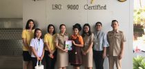 ฝ่ายสิ่งแวดล้อมและสุขาภิบาล สำนักงานเขตดุสิต กรุงเทพมหานคร เข้าตรวจสอบการสุขาภิบาลอาหาร มหาวิทยาลัยสวนดุสิต