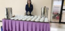 ครัวสวนดุสิต สำนักกิจการพิเศษ มสด. จัดบริการอาหารและเครื่องดื่มพิธีพระราชทานปริญญาบัตร ประจำปี 2560 มหาวิทยาลัยบูรพา จ.ชลบุรี (วันฝึกซ้อมใหญ่)