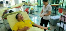กองพัฒนานักศึกษา มสด. จัดโครงการรับบริจาคโลหิต เพื่อเฉลิมพระเกียรติพระบาทสมเด็จพระปรเมนทรรามาธิบดีศรีสินทรมหาวชิราลงกรณ พระวชิรเกล้าเจ้าอยู่หัว