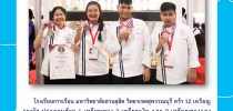 โรงเรียนการเรือน มหาวิทยาลัยสวนดุสิต วิทยาเขตสุพรรณบุรี คว้า 12 เหรียญรางวัล รายการ  Thailand Ultimate Chef Challenge 2019 (TUCC)