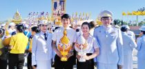 มสด. ร่วมริ้วขบวนอัญเชิญเครื่องราชสักการะถวายพระพรชัยมงคลพระบาทสมเด็จพระปรเมนทรรามาธิบดีศรีสินทรมหาวชิราลงกรณฯ พระวชิรเกล้าเจ้าอยู่หัว เนื่องในโอกาสวันเฉลิมพระชนมพรรษา ๒๘ กรกฎาคม ๒๕๖๒