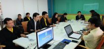 สำนักวิทยบริการฯ จัดประชุมคณะทำงานปรับปรุงฐานข้อมูลของมหาวิทยาลัย ครั้งที่ 1