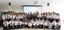 กองบริการนักศึกษา สำนักงานวิทยาเขตสุพรรณบุรี จัดโครงการเยาวชนรุ่นใหม่ห่างไกลยาเสพติดไม่ผิดวินัยจราจร ประจำปี 2562