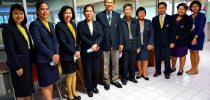 คณะครุศาสตร์ร่วมกับสำนักวิทยบริการและเทคโนโลยีสารสนเทศ ม.สวนดุสิต ให้การต้อนรับผู้บริหารและบุคลากรสำนักงานเลขาธิการคุรุสภา ในการทดสอบระบบสารสนเทศประเมินเพื่อรับใบอนุญาตประกอบวิชาชีพครู