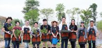 กิจกรรมเพาะปลูกผักสวนครัวปลอดสารพิษ ในโครงการ HOMKHAJORN GARDEN  (หอมขจรการ์เด้น)