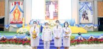 วิทยาเขตสุพรรณบุรี เข้าร่วมพิธีถวายเครื่องสักการะ วางพานพุ่ม และพิธีจุดเทียนถวายพระพรชัยมงคล เนื่องในโอกาสวันเฉลิมพระชนมพรรษา สมเด็จพระนางเจ้าสิริกิติ์ พระบรมราชินีนาถ พระบรมราชชนนีพันปีหลวง ประจำปีพุทธศักราช 2563