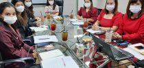 สำนักงานบริการอาคารวิทยาศาสตร์จัดประชุมบุคลากรเพื่อสรุปผลการปฏิบัติงานเดือนพฤศจิกายน 2563