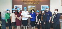 สหกรณ์ออมทรัพย์ มหาวิทยาลัยสวนดุสิต จำกัด บริจาคเงินสมทบทุนให้กับคณะแพทยศาสตร์วชิรพยาบาล ตามโครงการ ชสอ. รวมใจ สหกรณ์ไทยสู้ภัยโควิด-19 ปี 2564 