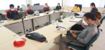 วิทยาเขตสุพรรณบุรี จัดประชุมการจ้างปรับปรุงกรอบผนัง อาคารจันทร์เจริญ