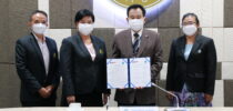 พิธีลงนามบันทึกข้อตกลงความร่วมมือ (MOU) ระหว่าง เครือข่ายพัฒนาความเข้มแข็งต่อภัยพิบัติไทย และมหาวิทยาลัยสวนดุสิต