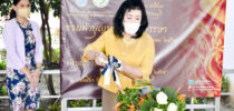 มหาวิทยาลัยสวนดุสิต วิทยาเขตสุพรรณบุรี โดยงานทำนุบำรุงศิลปะและวัฒนธรรม กองบริการนักศึกษา ร่วมกับสถาบันขงจื่อมหาวิทยาลัยสวนดุสิต สุพรรณบุรี จัดกิจกรรมหล่อเทียนจำนำพรรษา