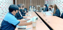 สำนักงานบริการอาคารวิทยาศาสตร์จัดประชุมบุคลากรเพื่อสรุปผลการปฏิบัติงานเดือนกรกฎาคม 2565  