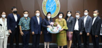 วิทยาเขตสุพรรณบุรี ให้การต้อนรับคณะกรรมการส่งเสริมกิจการมหาวิทยาลัย