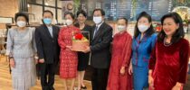 คณะผู้บริหารสถาบันขงจื่อมหาวิทยาลัยสวนดุสิต สุพรรณบุรี พบผู้บริหารในโอกาสเทศกาลปีใหม่จีน ประจำปี 2566
