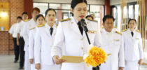 วิทยาเขตสุพรรณบุรี เข้าร่วมกิจกรรมพิธีถวายพระพรชัยมงคล เนื่องในวันคล้ายวันพระบรมราชสมภพ พระบาทสมเด็จพระบรมชนกาธิเบศร มหาภูมิพลอดุลยเดชมหาราช บรมนาถบพิตร