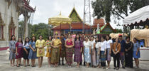 มหาวิทยาลัยสวนดุสิต วิทยาเขตสุพรรณบุรี จัดกิจกรรมทำบุญถวายเทียนจำนำพรรษาแด่พระสงฆ์ วัดโคกโคเฒ่า
