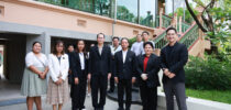 มหาวิทยาลัยสวนดุสิต ต้อนรับคณะศึกษาดูงานจาก สถาบันเทคโนโลยีปทุมวัน ในการศึกษาดูงานอาคารพระตำหนักเยาวภาและอาคารสวนดุสิตโพล