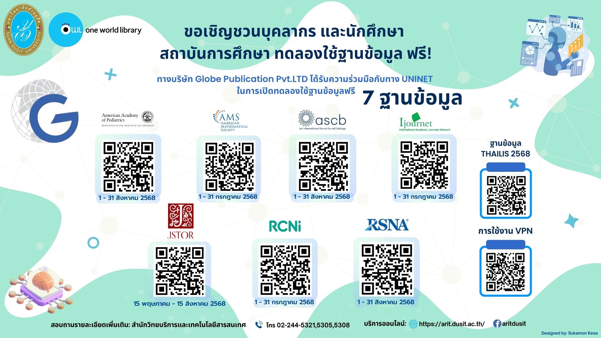 แนะนำ 7+1 ฐานข้อมูลออนไลน์
