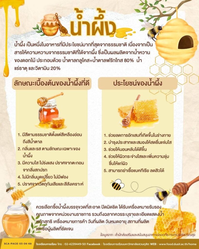 ประโยชน์ของน้ำผึ้ง