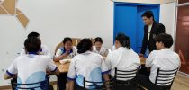 สำนักกิจการพิเศษ ม.สวนดุสิต ตรวจเยี่ยมการดำเนินงานโครงการอาหารกลางวัน 1 (หอพักนักศึกษา และครัวสวนดุสิต) ศูนย์ฯ นครนายก