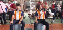 โครงการศูนย์บริหารกายเพื่อสุขภาพ สำนักกิจการพิเศษ ม.สวนดุสิต ร่วมออกบูธนวดแผนไทย ในงานโครงการวิถีชีวิตมวยไทย โรงเรียนวัดราชาธิวาส ครั้งที่ 3  