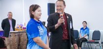 มหาวิทยาลัยสวนดุสิต ศูนย์การศึกษา นครนายก จัดกิจกรรมนันทนาการส่งเสริมคุณธรรมและจริยธรรม เพื่อแนวทางในการดำเนินชีวิตนักศึกษา   