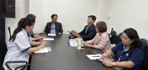 สำนักกิจการพิเศษ ม.สวนดุสิต ตรวจเยี่ยมการดำเนินงานโครงการอาหารกลางวัน 1 (หอพักนักศึกษา และครัวสวนดุสิต) ศูนย์ฯ นครนายก