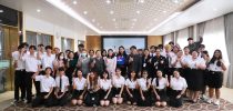 สาขาวิชานวัตกรรมเทคโนโลยีเพื่อผู้ประกอบการอาหาร ร่วมกับ สวนดุสิตโฮมเบเกอรี่ จัดกิจกรรมให้นักศึกษานำเสนอแผนธุรกิจ ในรายวิชาธุรกิจออนไลน์