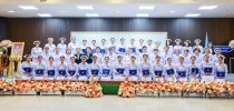 คณะพยาบาลศาสตร์ มหาวิทยาลัยสวนดุสิต จัดพิธีมอบหมวกและประกาศนียบัตรผู้สำเร็จการอบรม หลักสูตรประกาศนียบัตรผู้ช่วยพยาบาล รุ่น 10 ประจำปีการศึกษา 2568