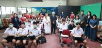 โรงเรียนการท่องเที่ยวและการบริการ จัดกิจกรรมแนะแนวการเรียนการสอนของโรงเรียนการท่องเที่ยวและการบริการ ให้กับนักเรียนโรงเรียนนวมินทราชินูทิศ สตรีวิทยา พุทธมณฑล 