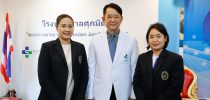 มหาวิทยาลัยสวนดุสิต วิทยาเขตสุพรรณบุรี นำโดย นางสาวจุฑารัตน์ จิ๋วสง่า ผู้อำนวยการกองกลาง สำนักงานวิทยาเขตสุพรรณบุรี พร้อมบุคลากรฯ เข้าร่วมแสดงความยินดีในวาระครบรอบ 34 ปี บริษัท โรงพยาบาลศุภมิตร จำกัด (มหาชน) และร่วมทำบุญครบรอบ 34 ปีฯ