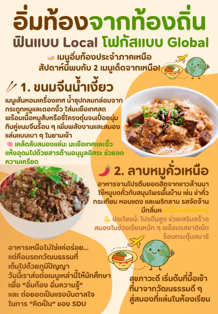 อิ่มท้องจากท้องถิ่น ฟินแบบ Local โฟกัสแบบ Global