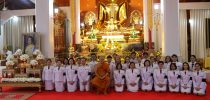 มหาวิทยาลัยสวนดุสิต ศูนย์การศึกษา ลำปาง เข้าร่วมพิธีบำเพ็ญกุศลสวดพระอภิธรรม อุทิศถวายพระราชกุศลแด่ สมเด็จพระนางเจ้าสิริกิติ์ พระบรมราชินีนาถ พระบรมราชชนนีพันปีหลวง