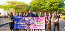 มหาวิทยาลัยสวนดุสิต ศูนย์การศึกษา นครนายก จัดกิจกรรม Fun Run ชวนน้องวิ่งขึ้นเขื่อนขุนด่านปราการชล  ประจำปีการศึกษา 2568