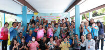 หลักสูตรศิลปศาสตรบัณฑิต สาขาวิชาคหกรรมศาสตร์ มหาวิทยาลัยสวนดุสิต วิทยาเขตสุพรรณบุรีเป็นวิทยากร การทำพวงกุญแจจากเศษผ้า