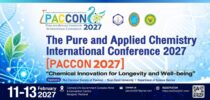 The Pure and Applied Chemistry International Conference 2027 (PACCON 2027) “Chemical Innovation for Longevity and Well-being.”