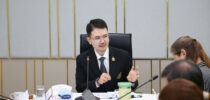 การประชุมเพื่อติดตามความคืบหน้าการดำเนินงานโครงการพัฒนาระบบนิเวศการยกระดับและเพิ่มมูลค่าสินค้าเกษตรและอาหารสู่มาตรฐานสากลอย่างยั่งยืน