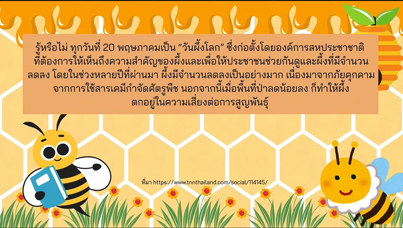 20 พฤษภาคม - วันผึ้งโลก
